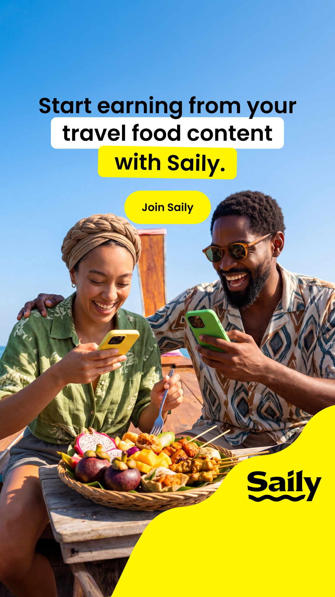 Saily Facebook ad