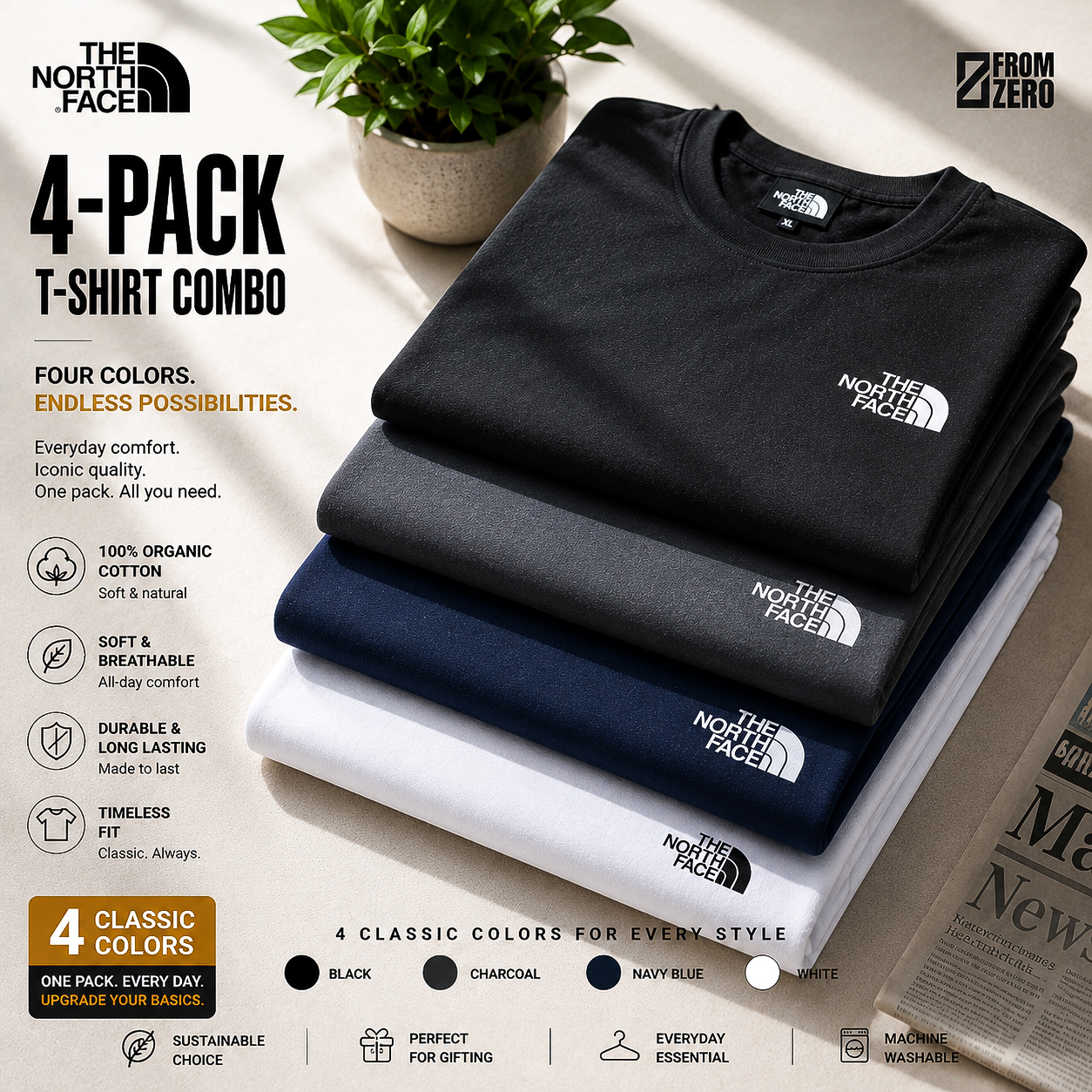 FromZero Lifestyle Facebook ad: অরিজিনাল ব্র্যান্ডের 𝗘𝘅𝗽𝗼𝗿𝘁 𝗤𝘂𝗮𝗹𝗶𝘁𝘆 স্টক…