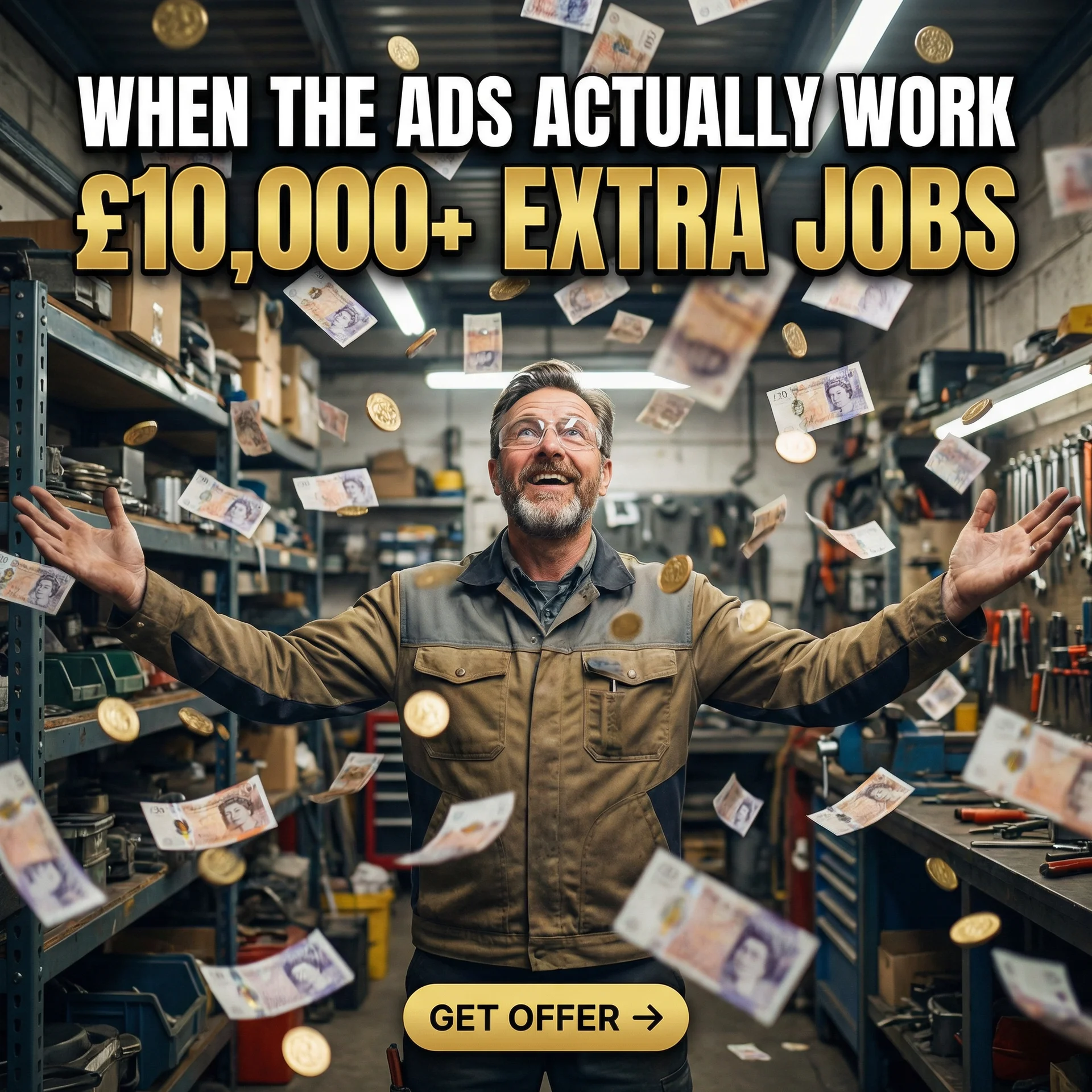 Auto Repair Sales Accelerator Facebook ad: Own a Bodywork Repair Business?