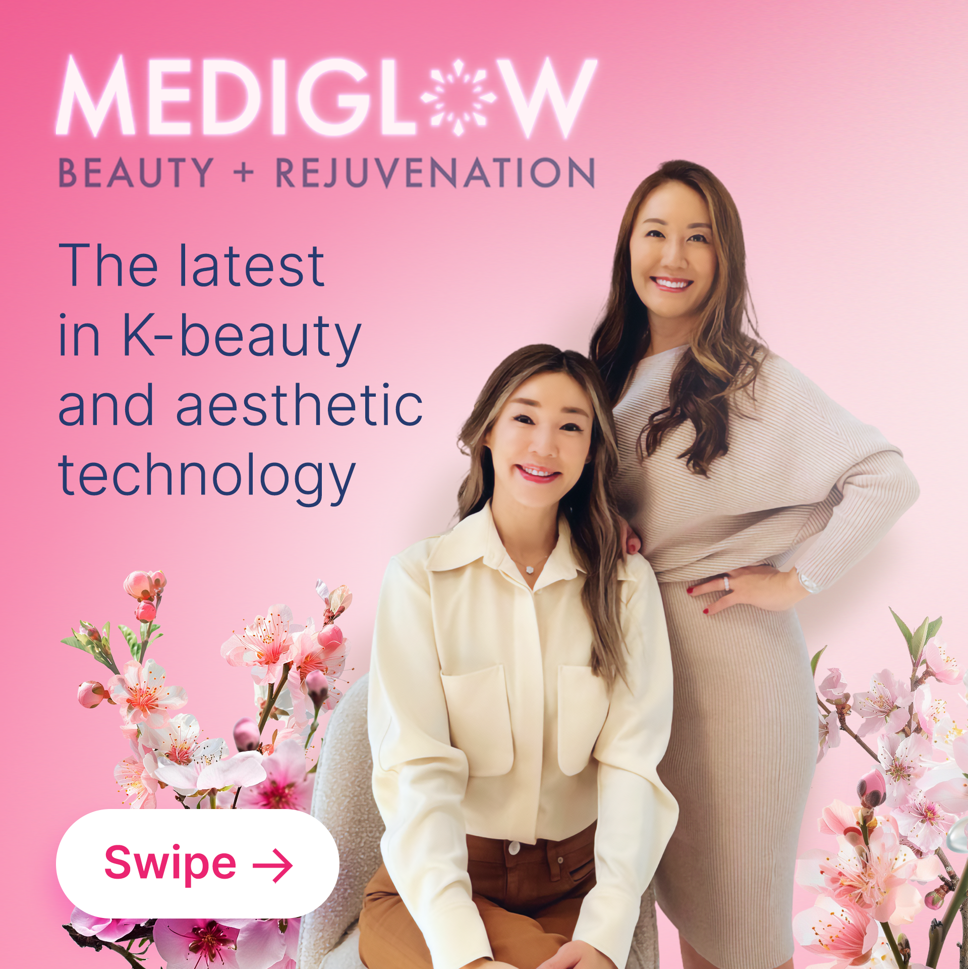 MediGlow Facebook ad