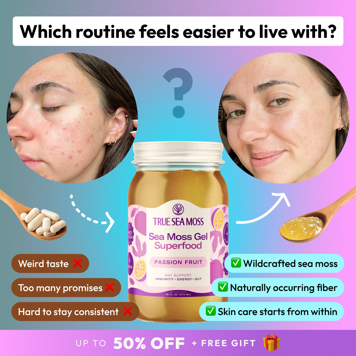 True Sea Moss Health Facebook ad