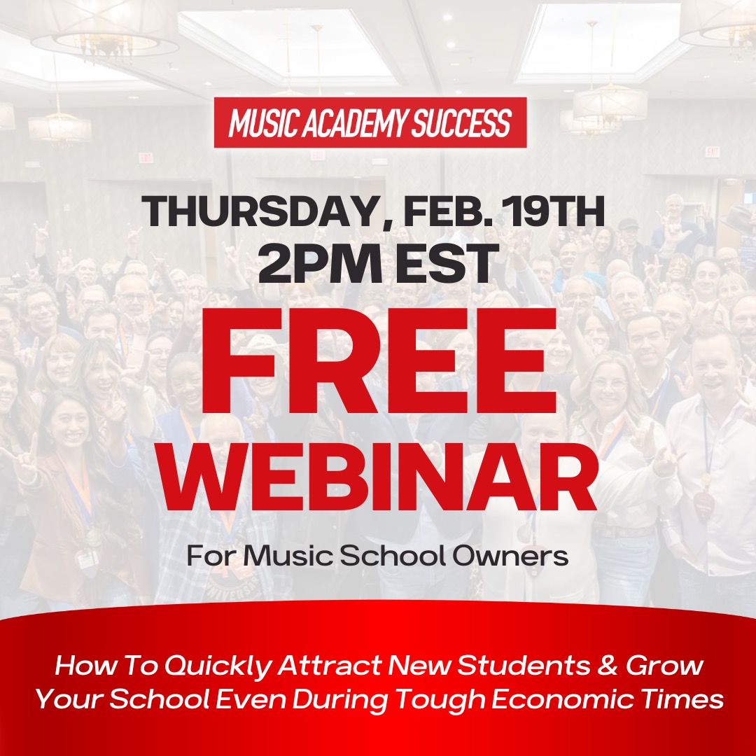 Music Academy Success Facebook ad