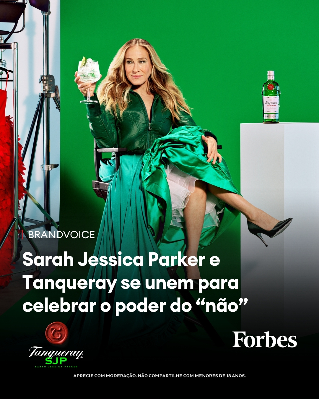 Forbes Brasil Facebook ad: Depois de quase dois séculos de história, Tanqueray…