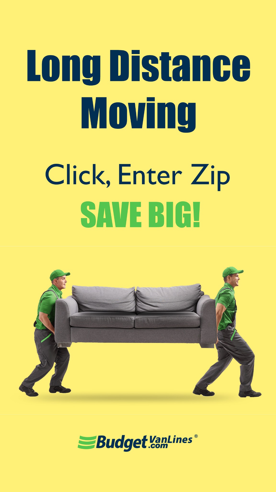 Budget Van Lines Facebook ad