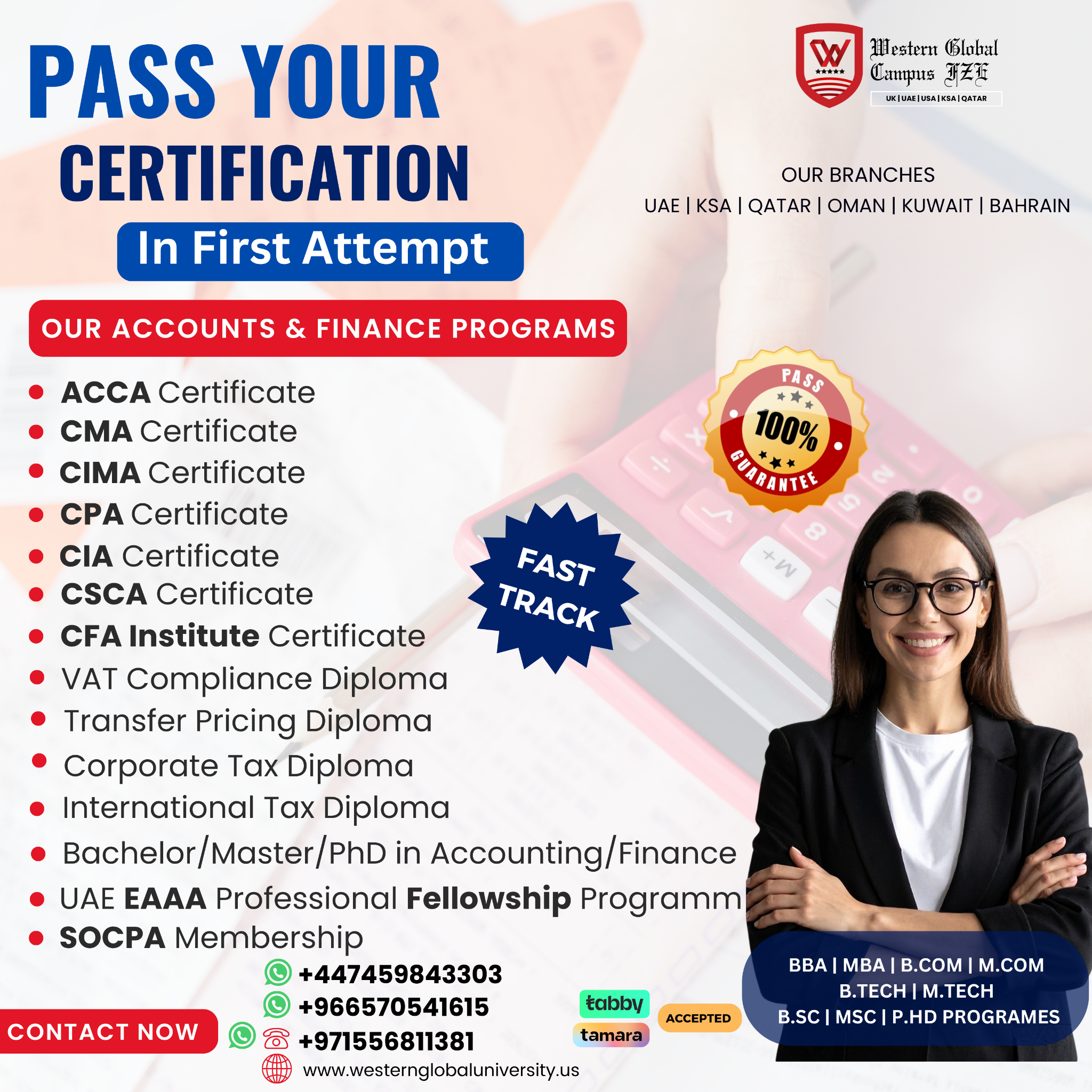 Elite Star Training Center Facebook ad: Boost Your Finance Career