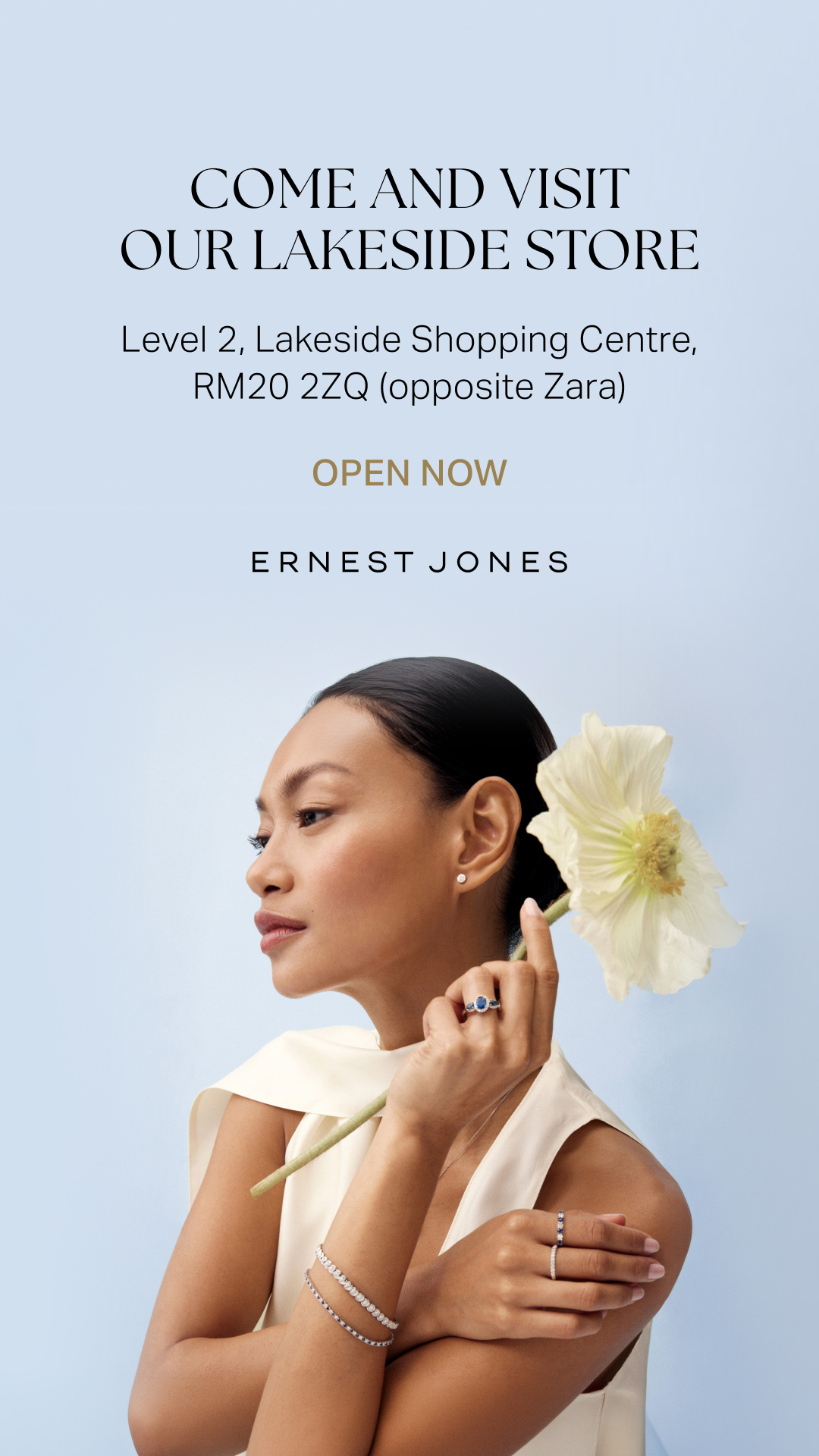 Ernest Jones Facebook ad