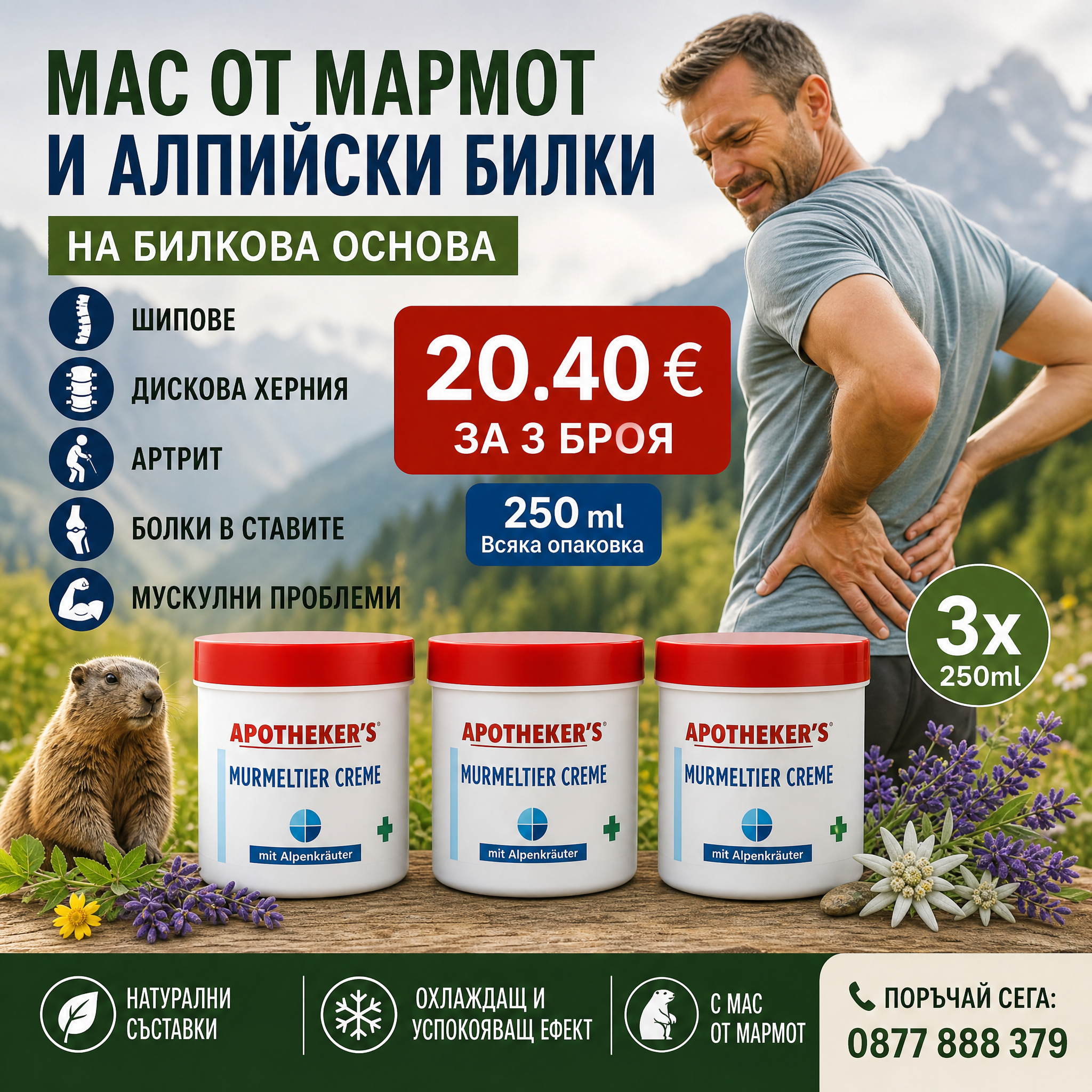 Здравец Facebook ad