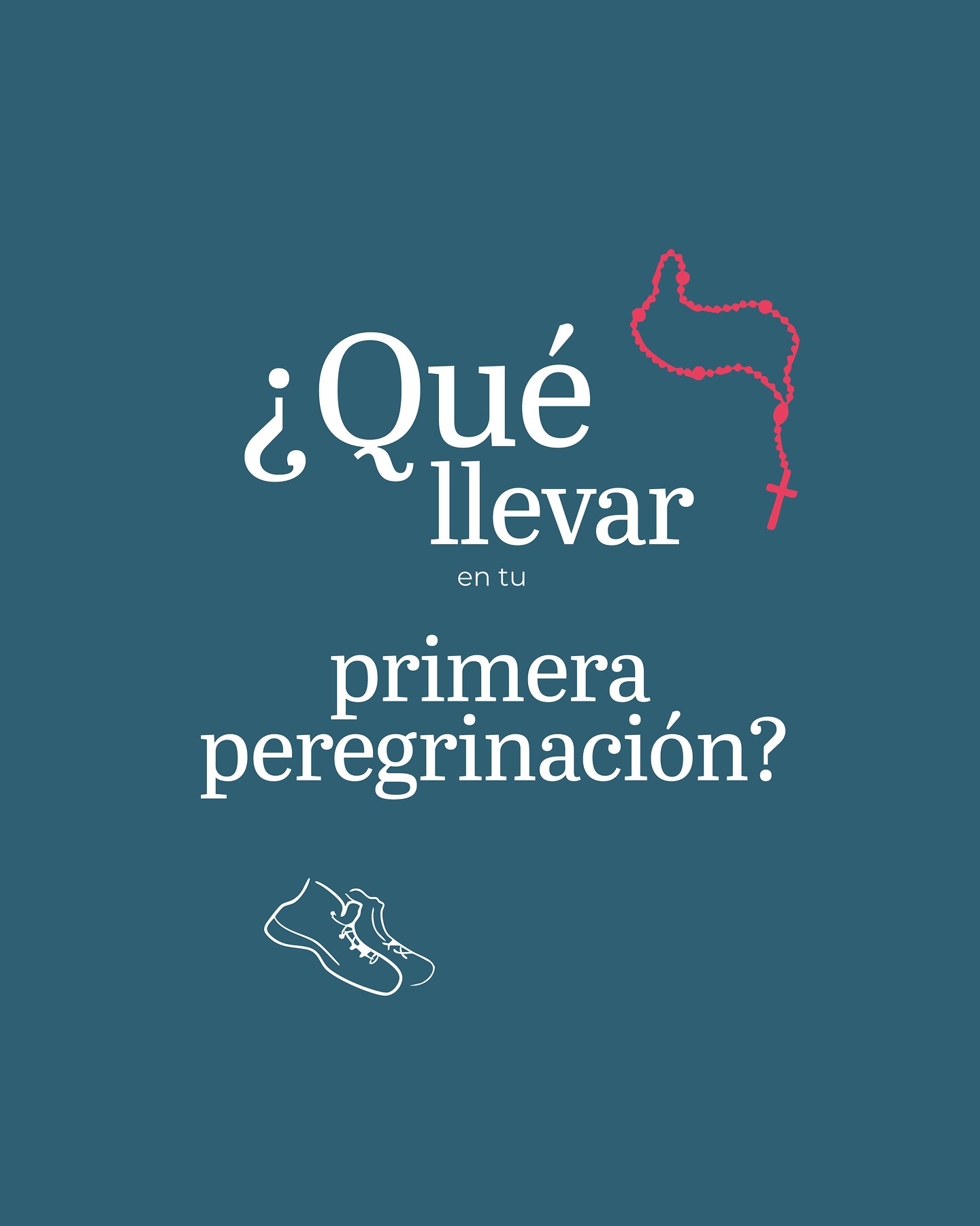 Peregrinaciones AveMaria Facebook ad: Si tuvieras que llevar SOLO UNA COSA ¿qué…
