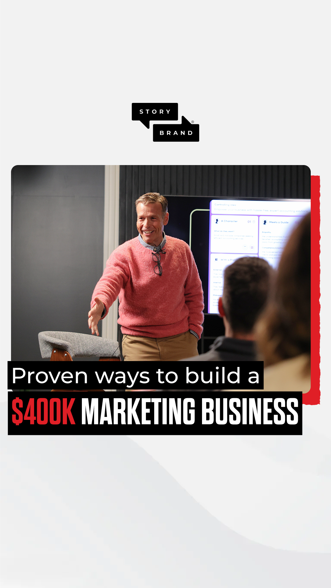 StoryBrand Facebook ad