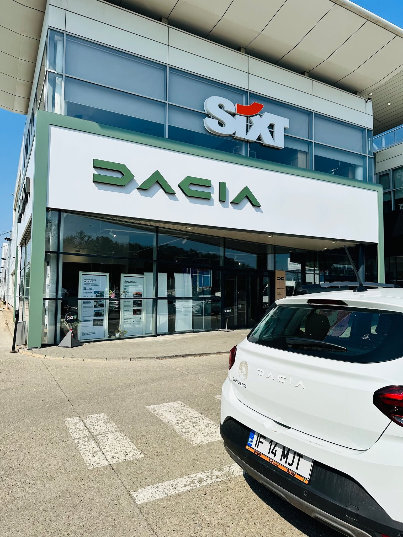 Dacia Union Motors București Facebook ad: Cea mai bună parte a unei mașini Dacia?