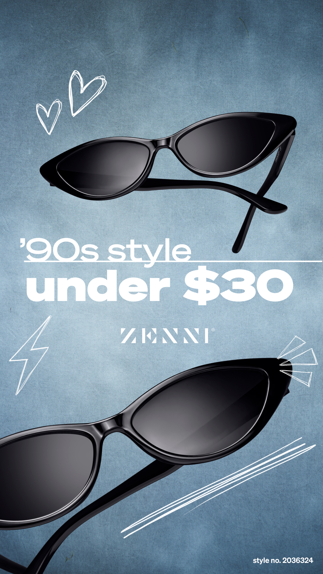 Zenni Optical Facebook ad