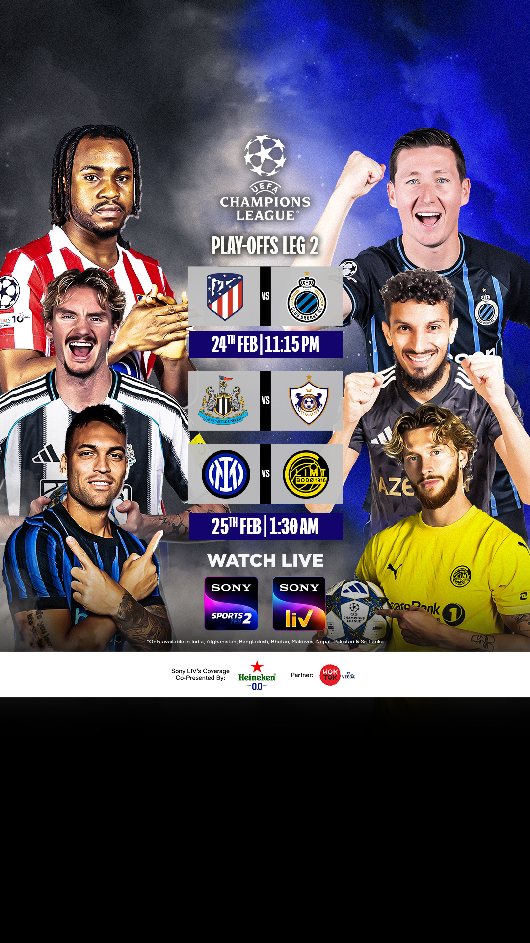 Sony LIV Facebook ad from Feb 23, 2026