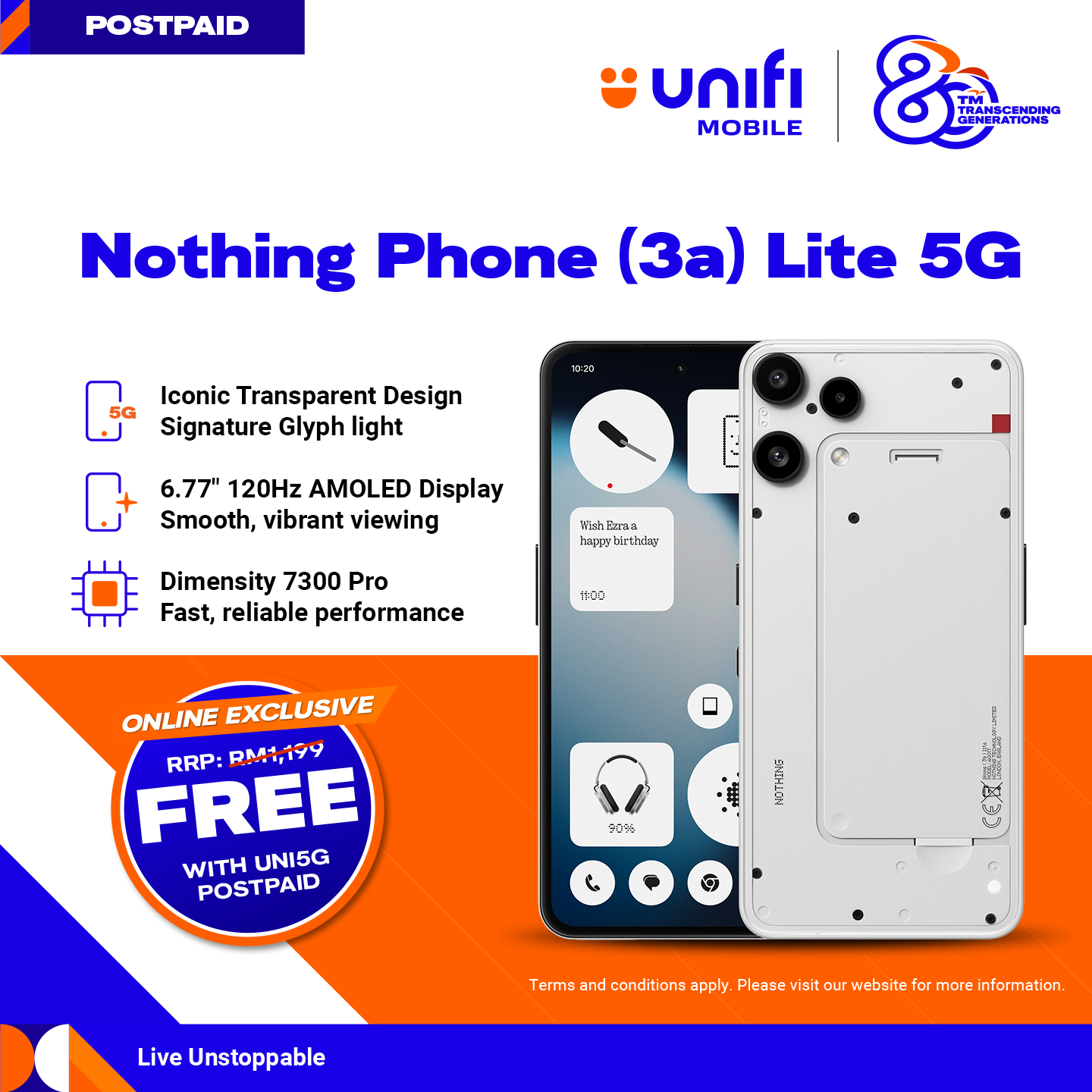 Unifi Facebook ad