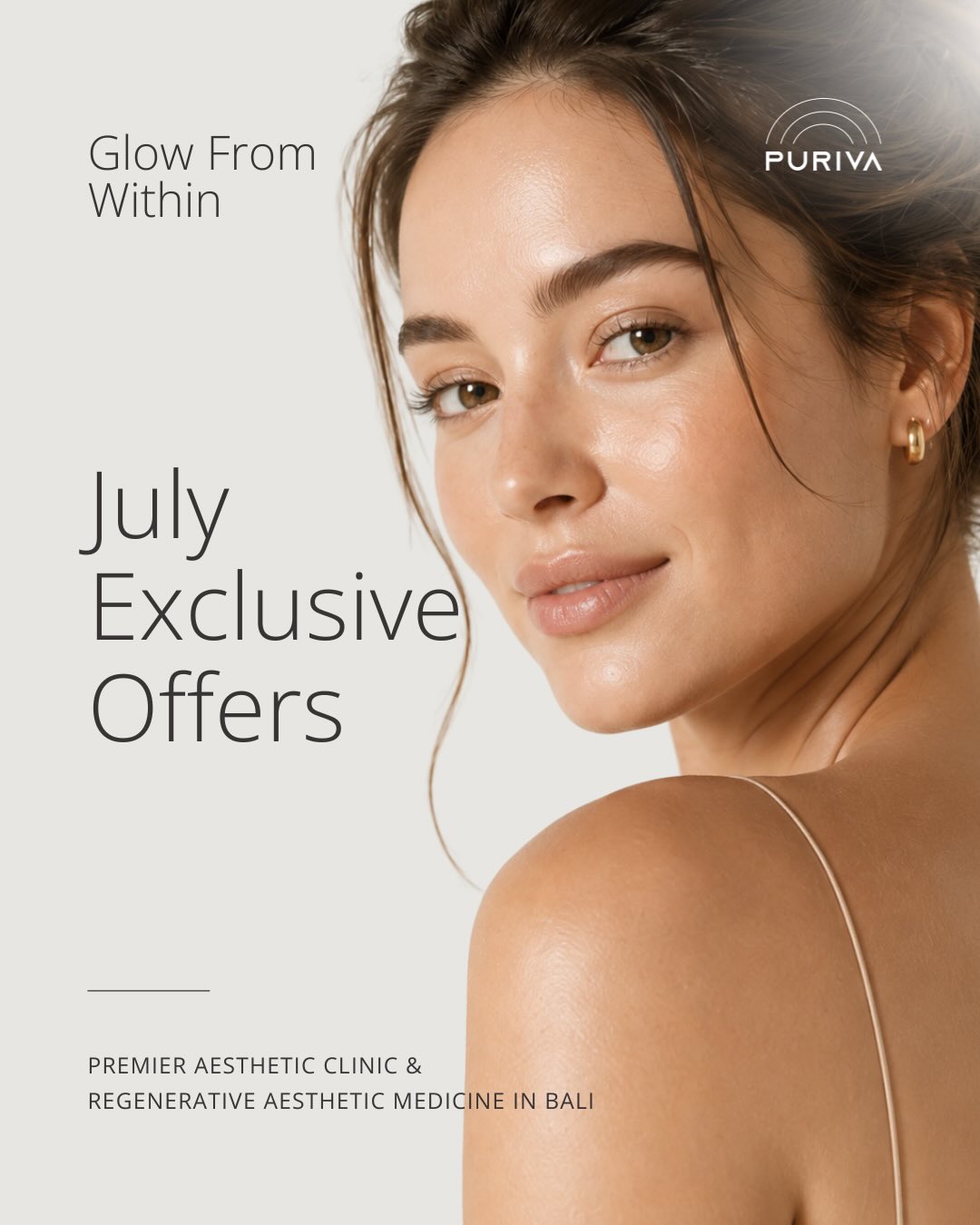 purivaclinicbali Facebook ad: Your Mid-Year Skin Reset Begins Here.