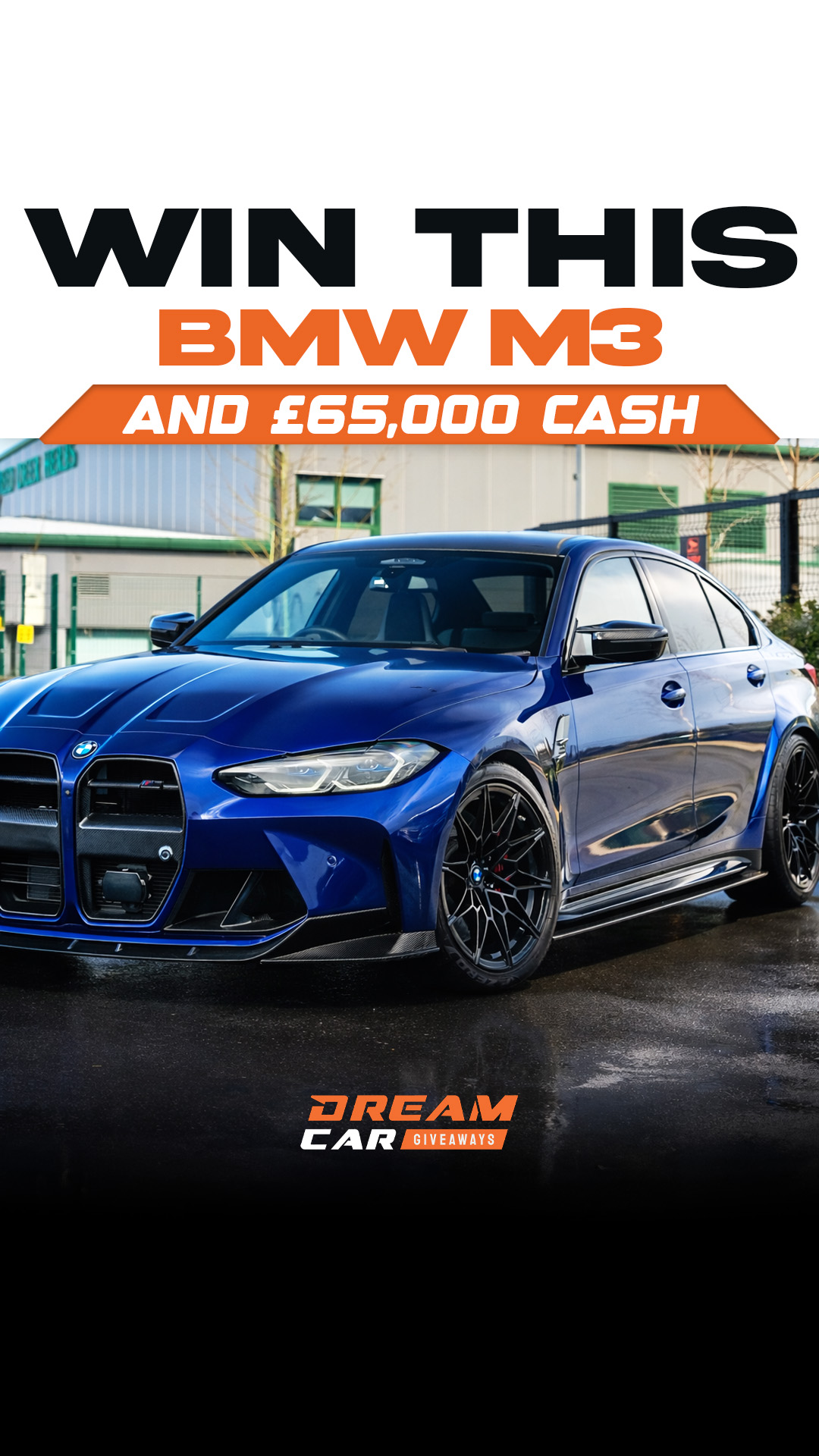 Dream Car Giveaways Facebook ad