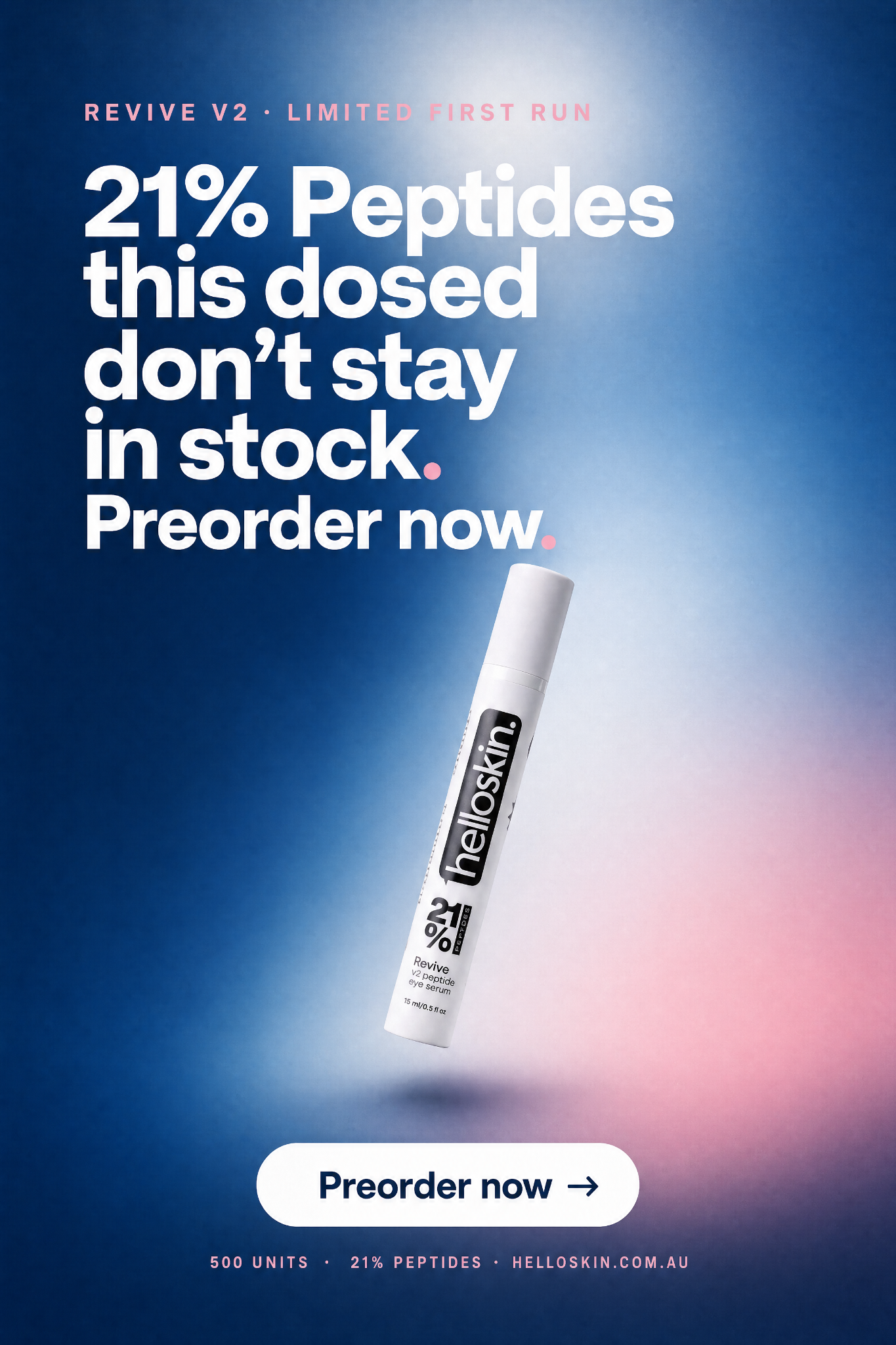 Helloskin Facebook ad