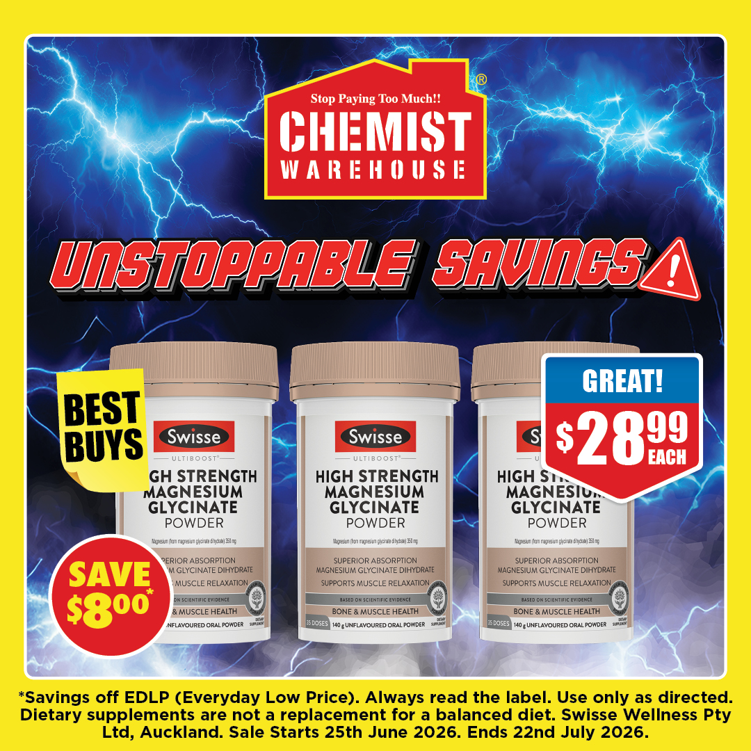 Chemist Warehouse New Zealand Facebook ad