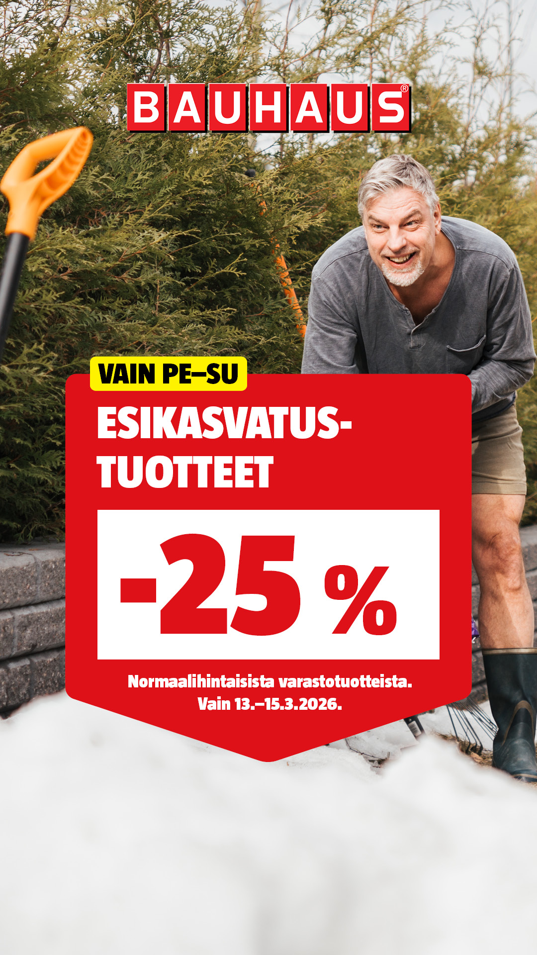 BAUHAUS Suomi Facebook ad
