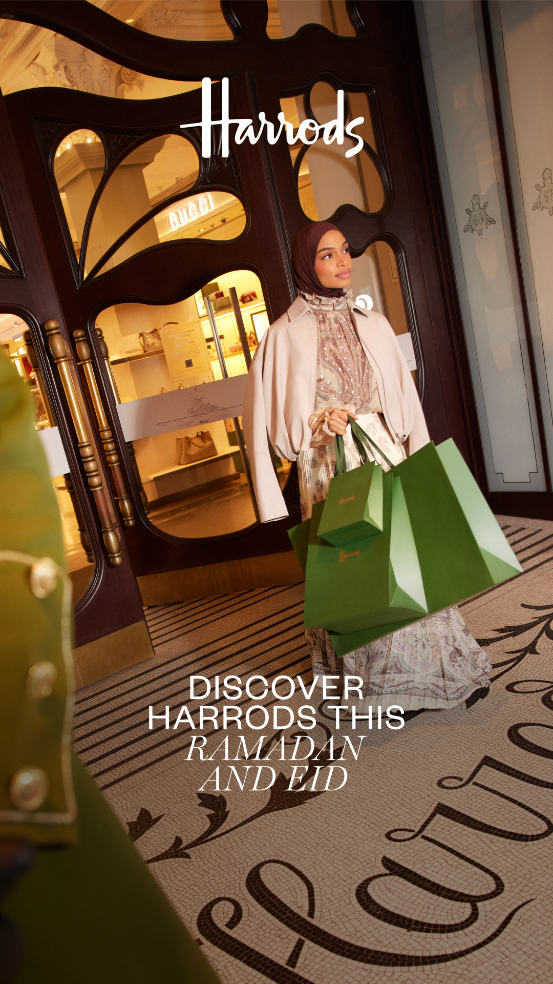 Harrods Facebook ad