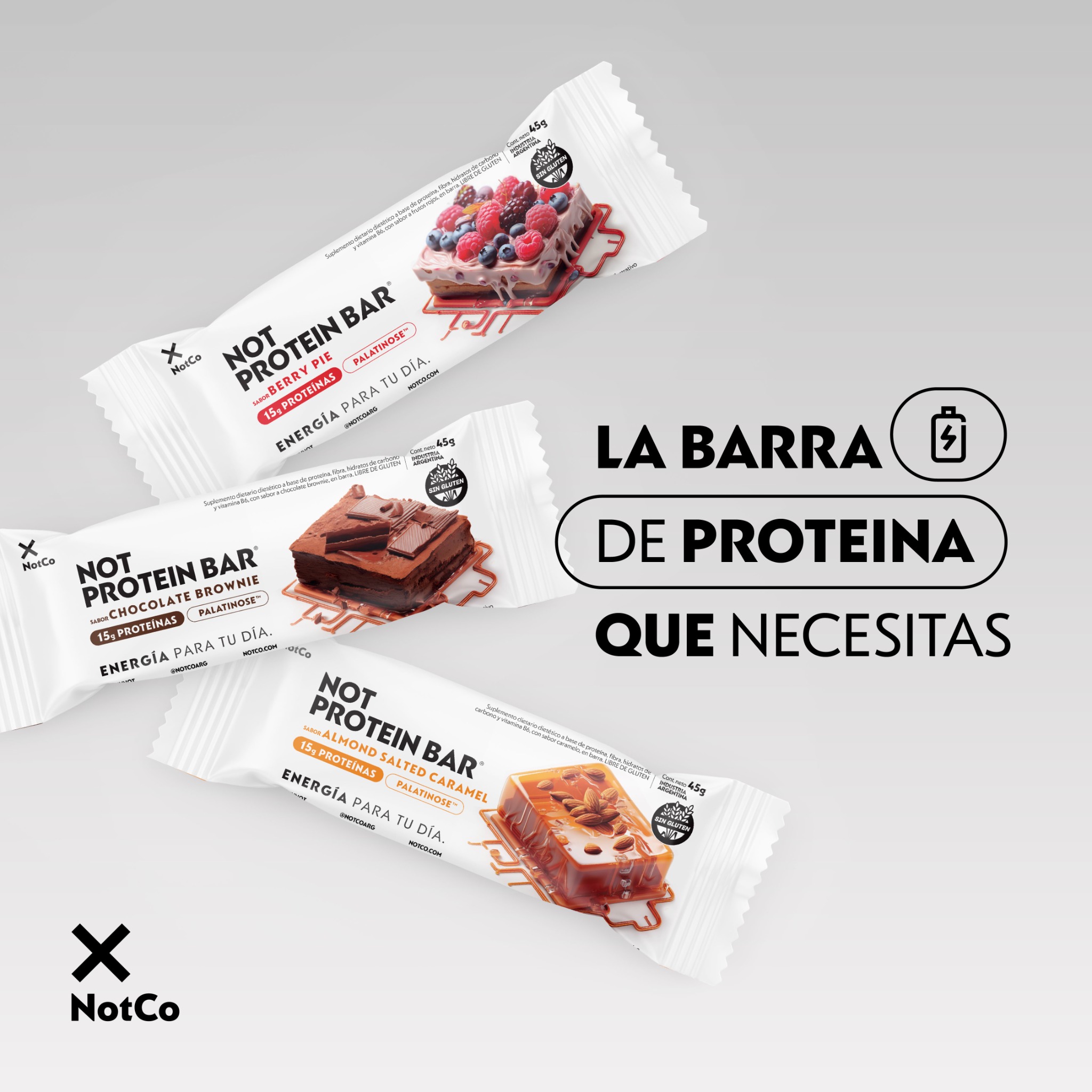 The Not Company Argentina Facebook ad: No es cualquier barra.