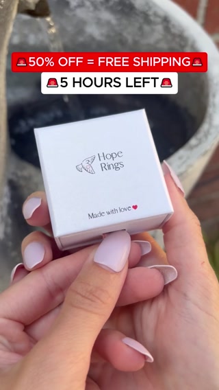 Hope Rings Facebook ad: I F♡cking Love You Ring