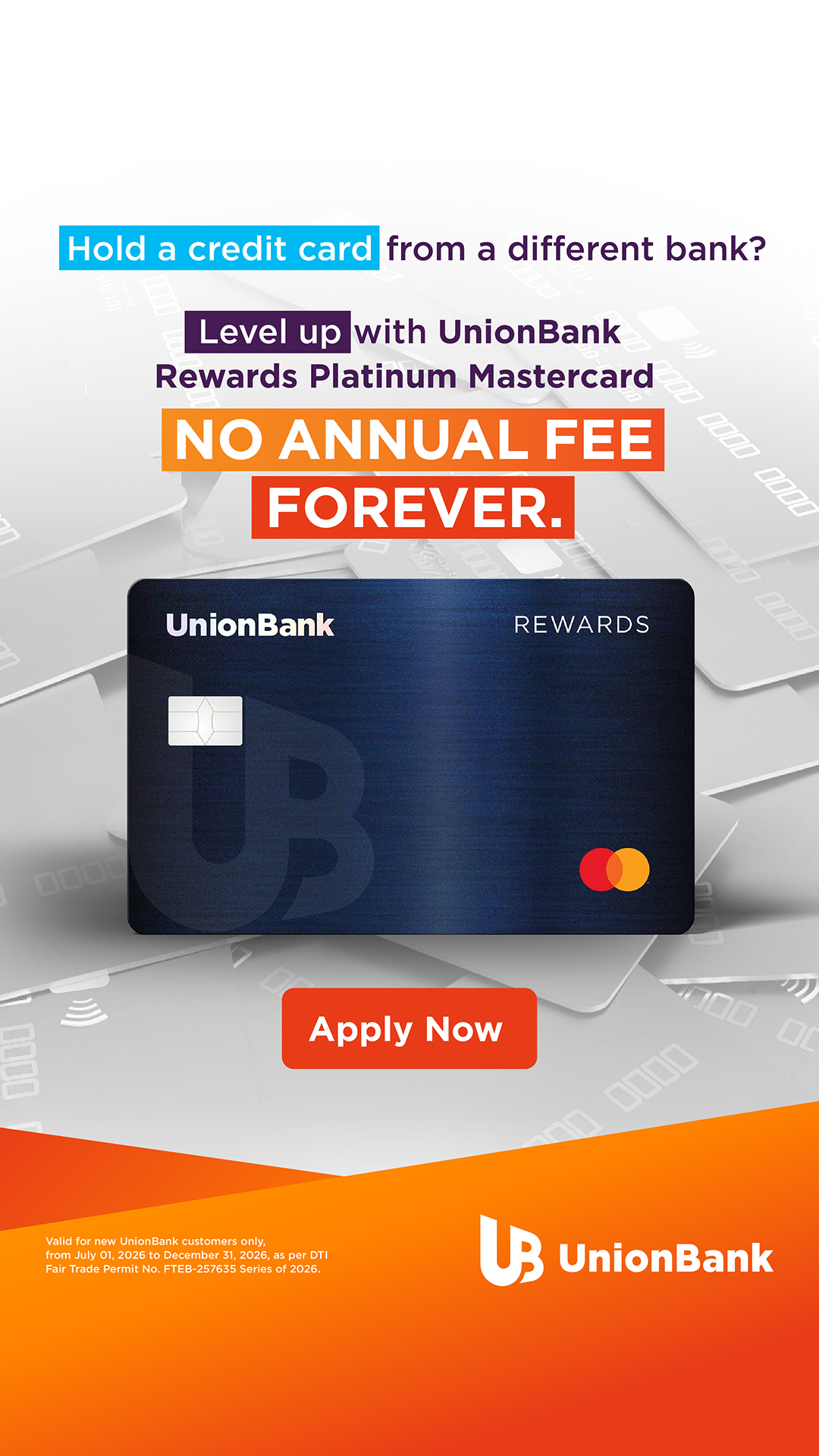 Union Bank of the Philippines Facebook ad