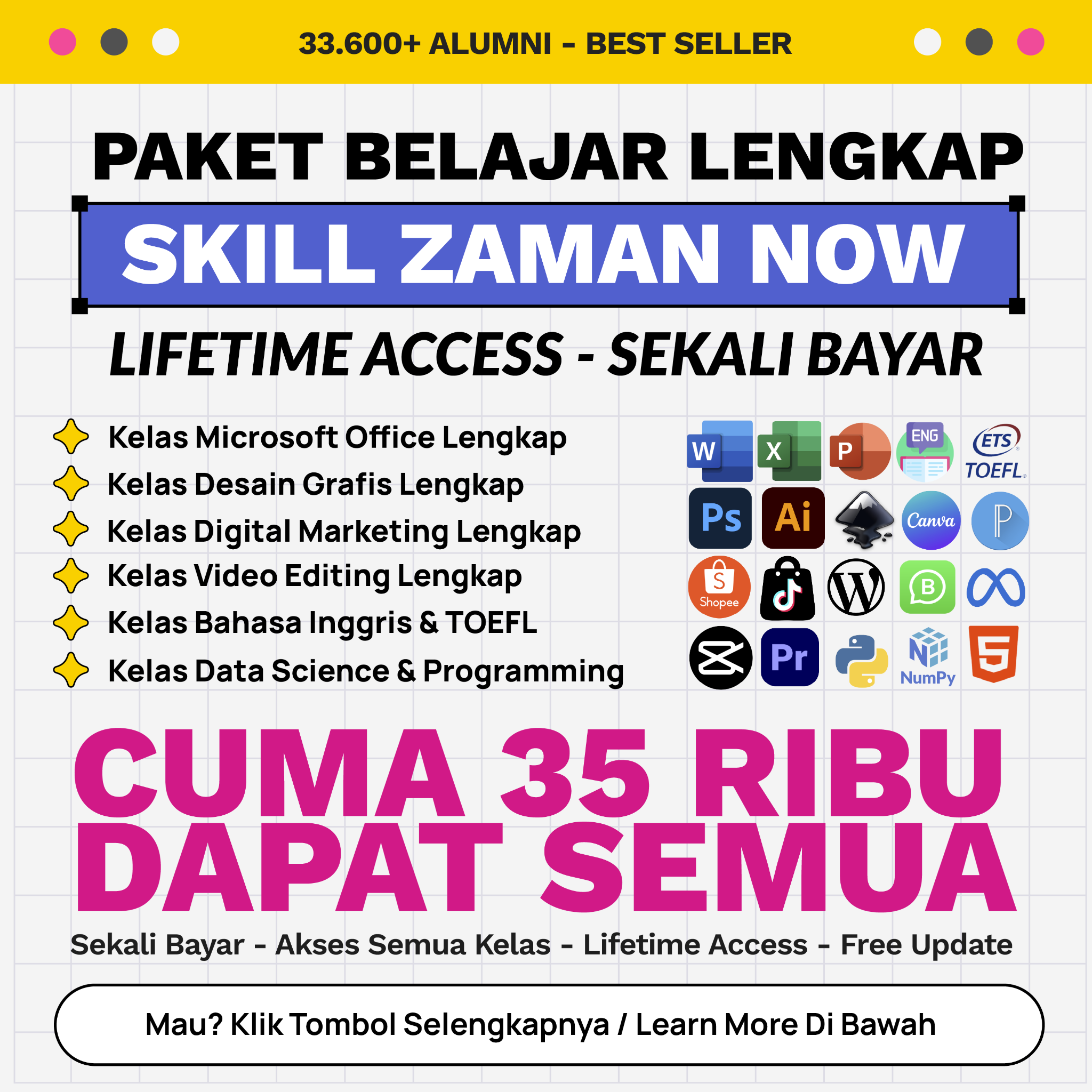 Skillpedia.id Facebook ad