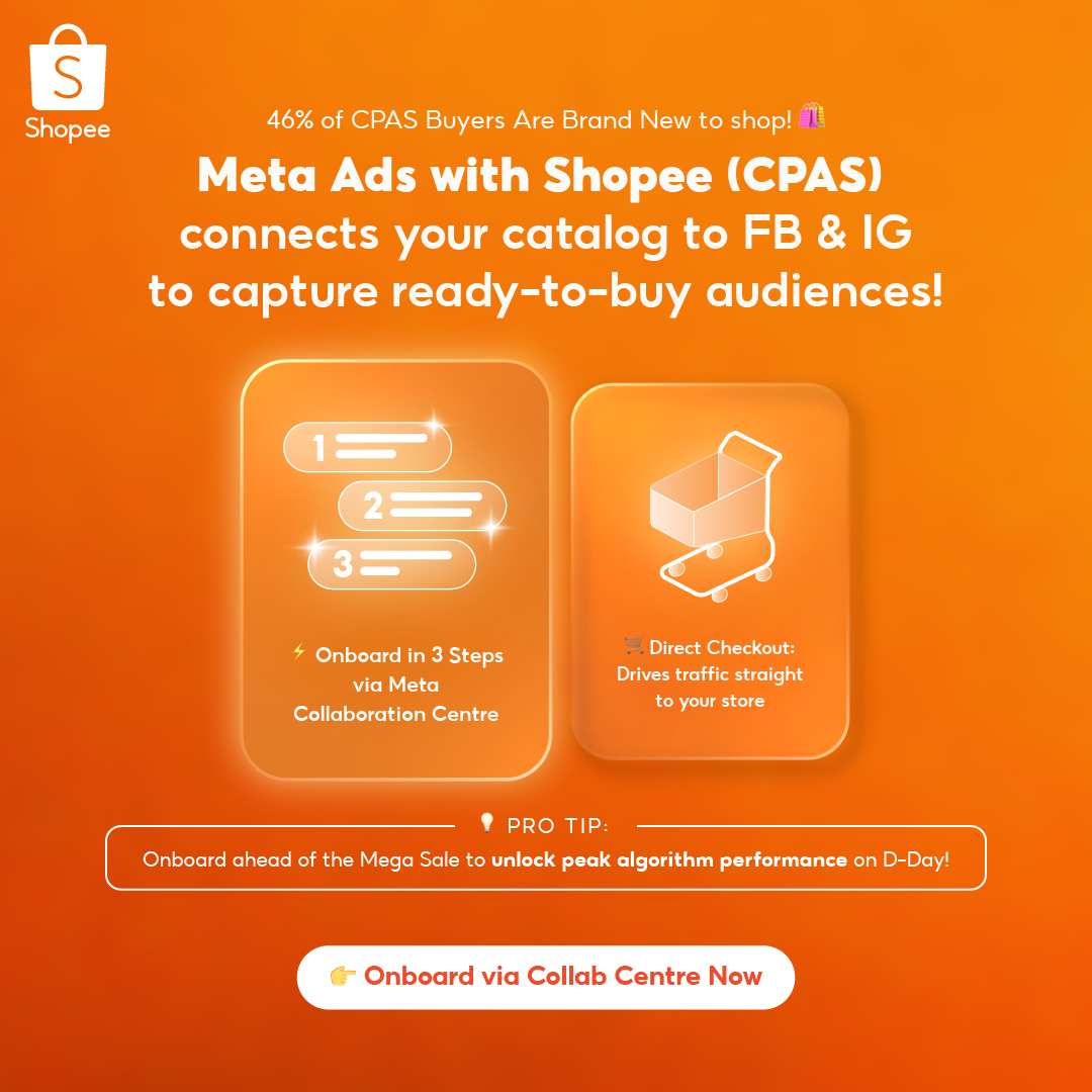 Shopee Facebook ad
