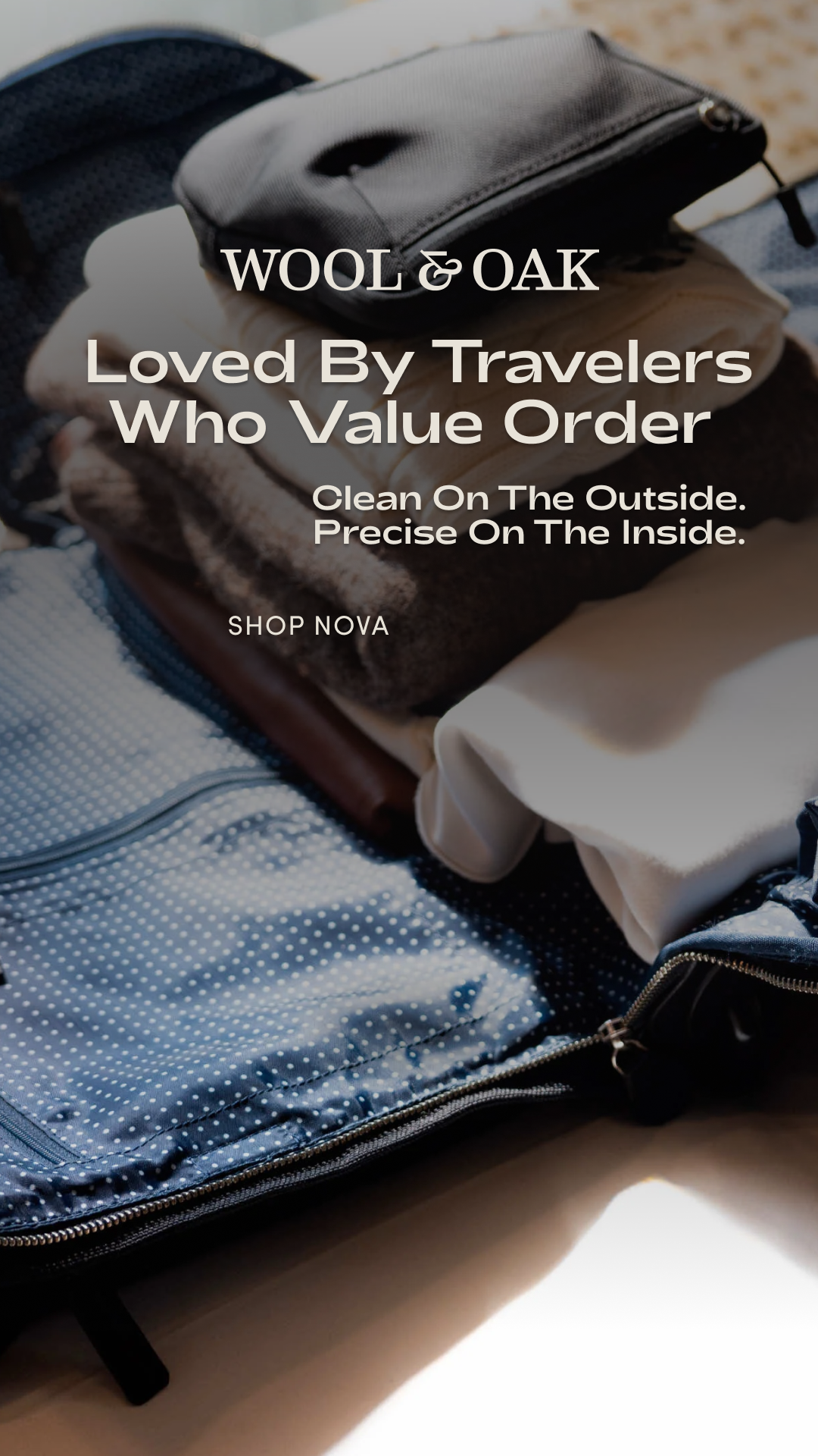 Wool & Oak Facebook ad
