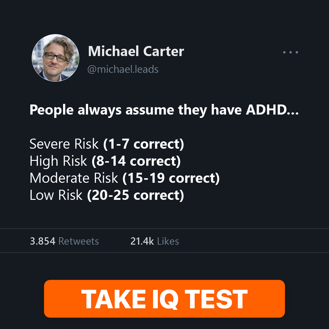 My IQ Facebook ad