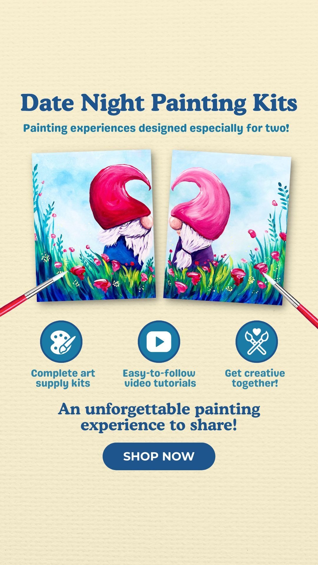 Painting to Gogh Facebook ad