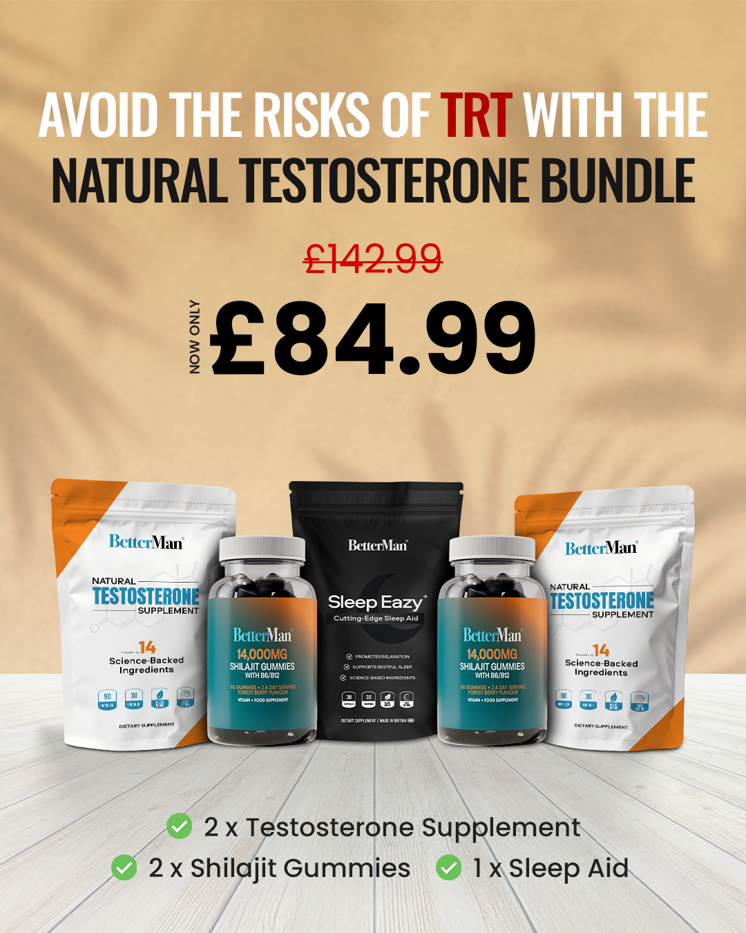 Betterman Labs Facebook ad