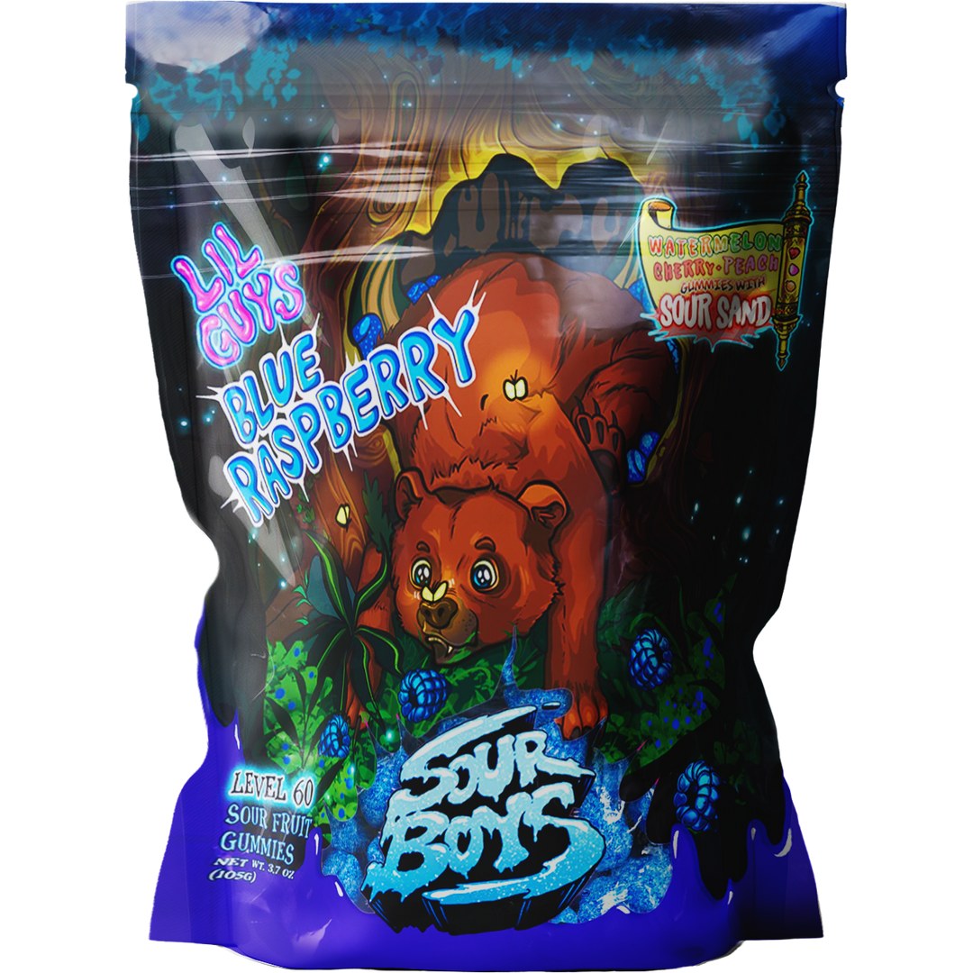 Sour Boys Facebook ad: 4 new flavors every month.