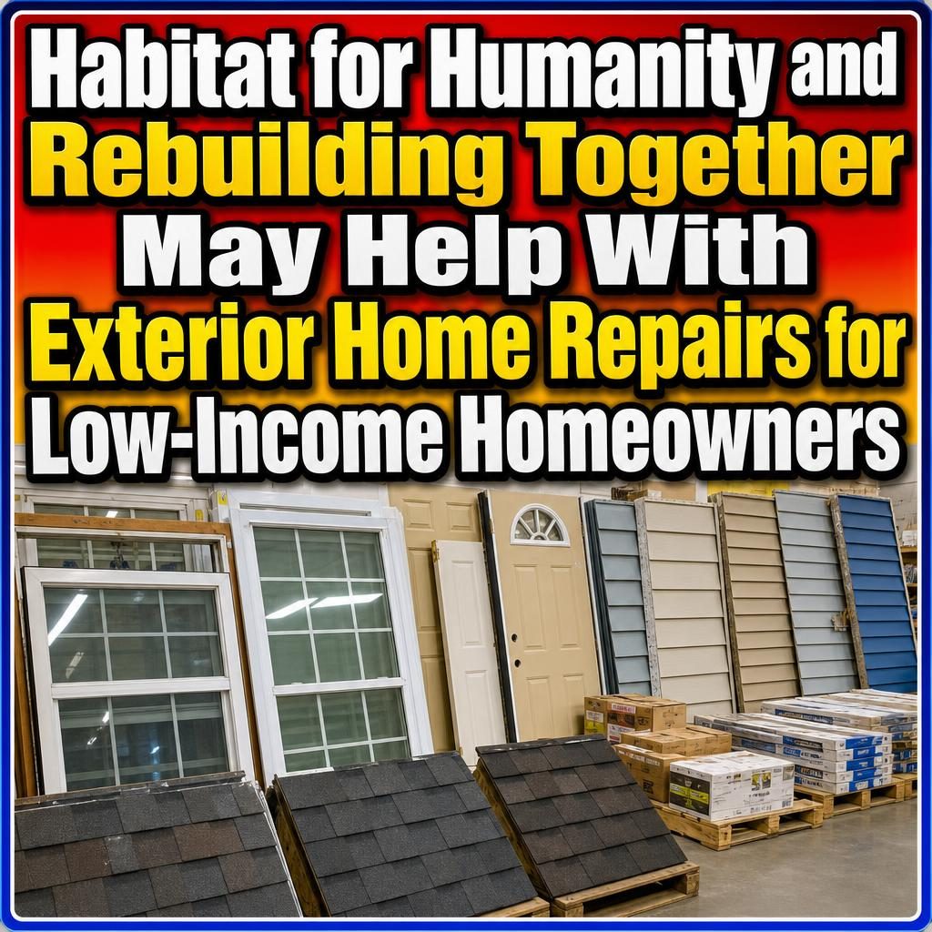 The Idea Attic Facebook ad: Habitat for Humanity and Rebuilding Together May Help With…