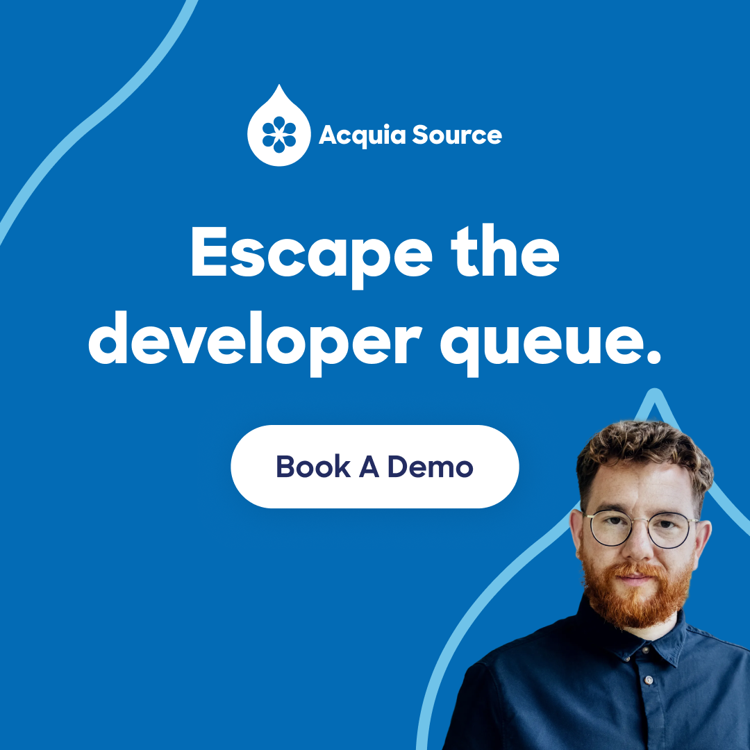 Acquia Facebook ad