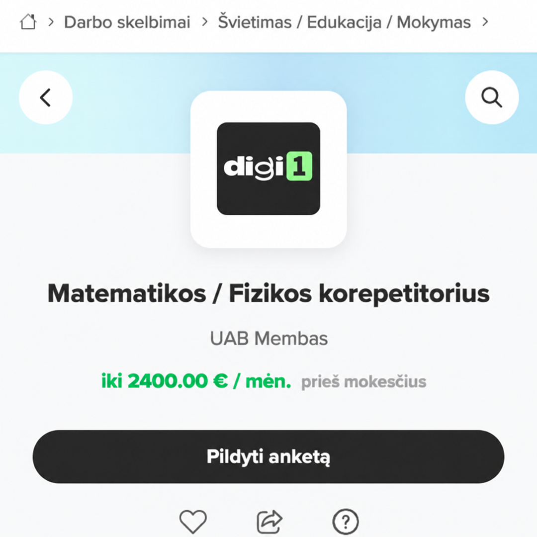 Digiklasė - by Memby Facebook ad