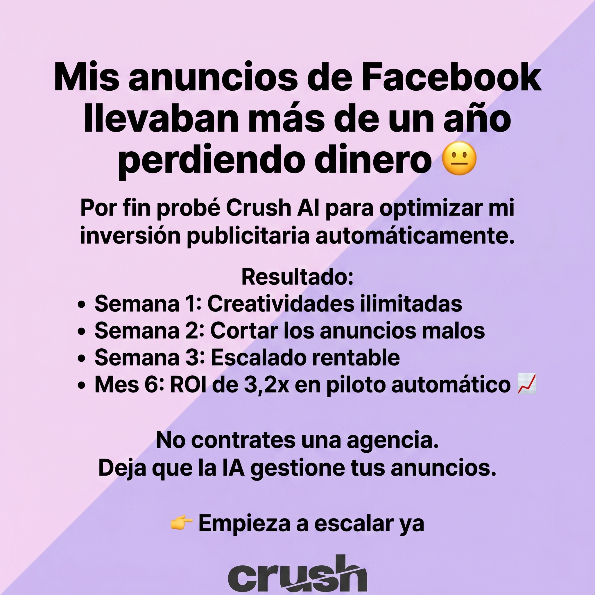 trycrush.ai Facebook ad