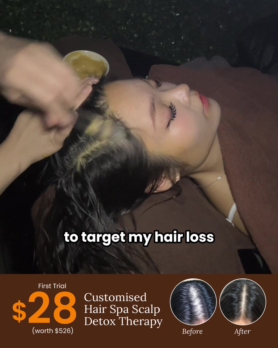6 Elements Hair Spa Facebook ad from May 12, 2026