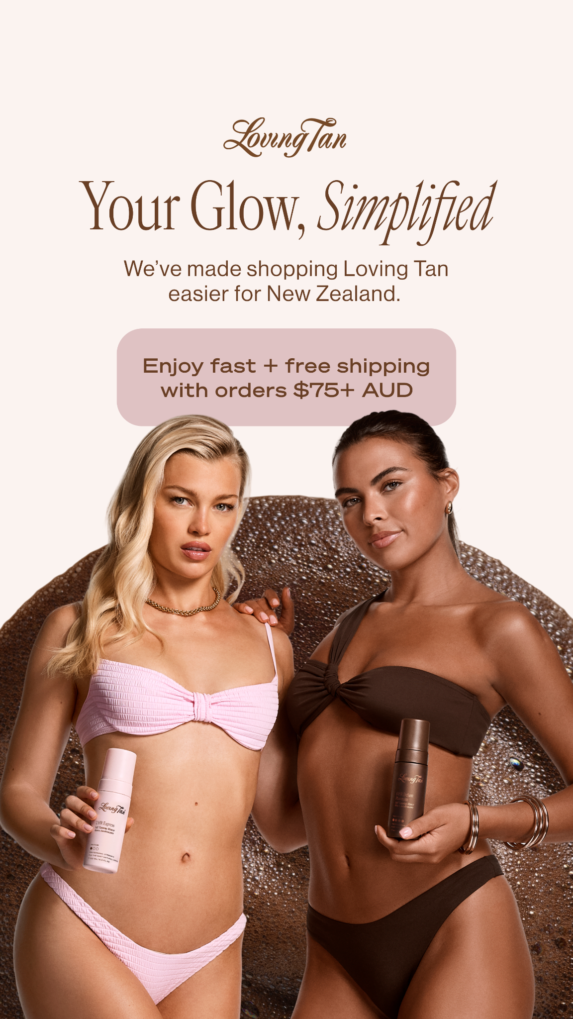 Loving Tan Facebook ad