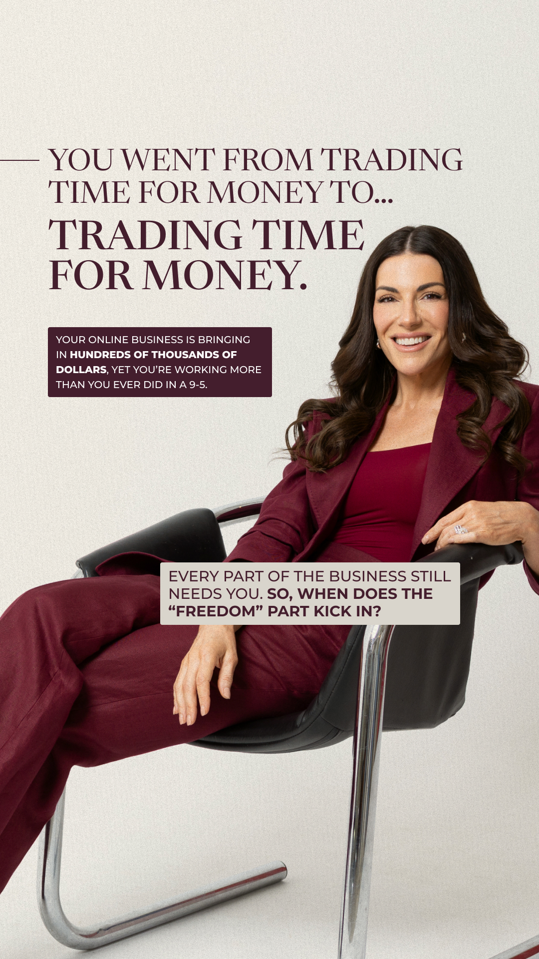 Amy Porterfield Facebook ad