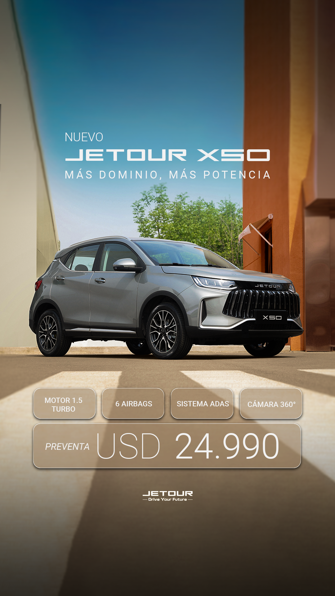 Jetour Uruguay Facebook ad
