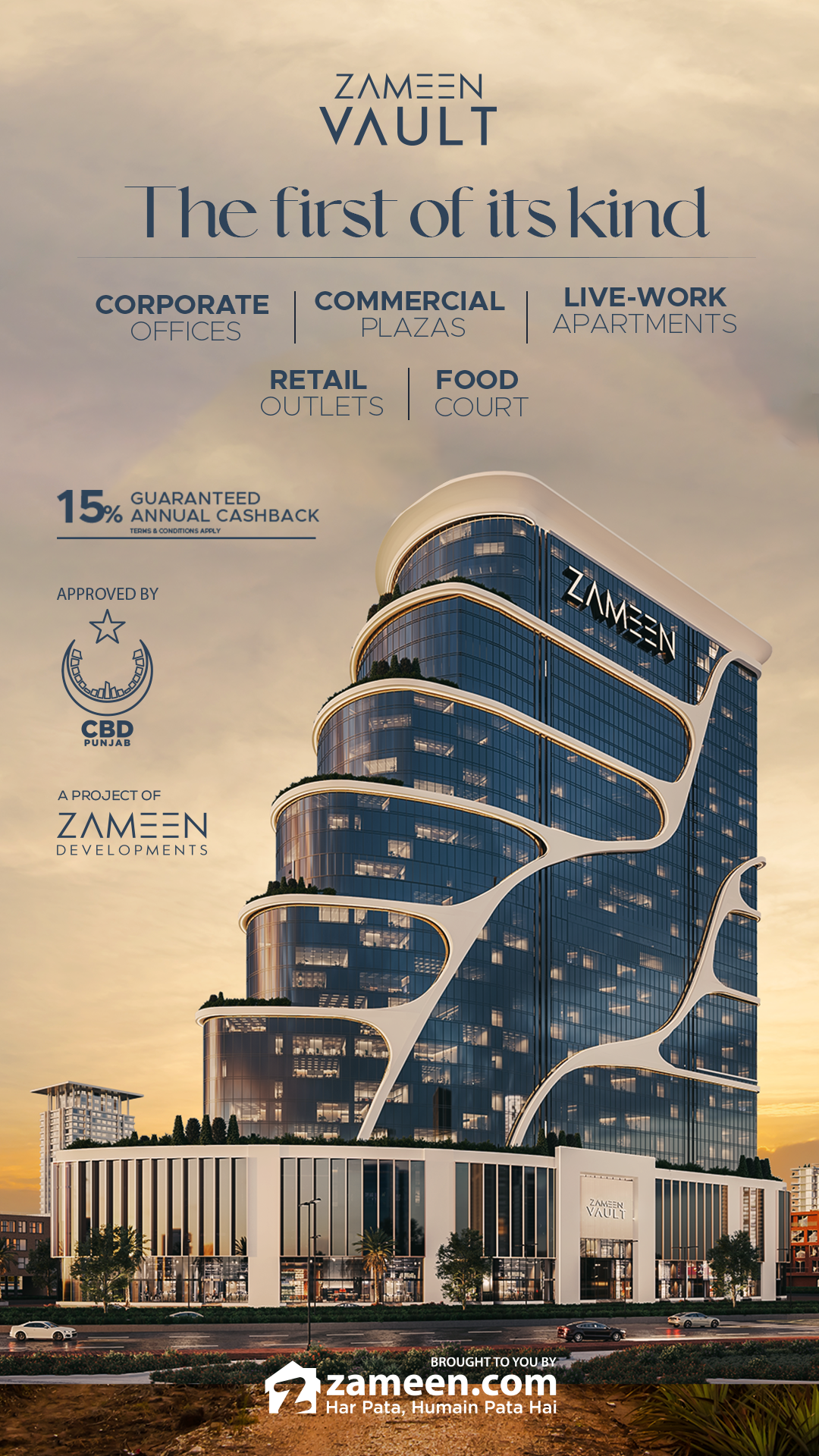 Zameen.com Facebook ad