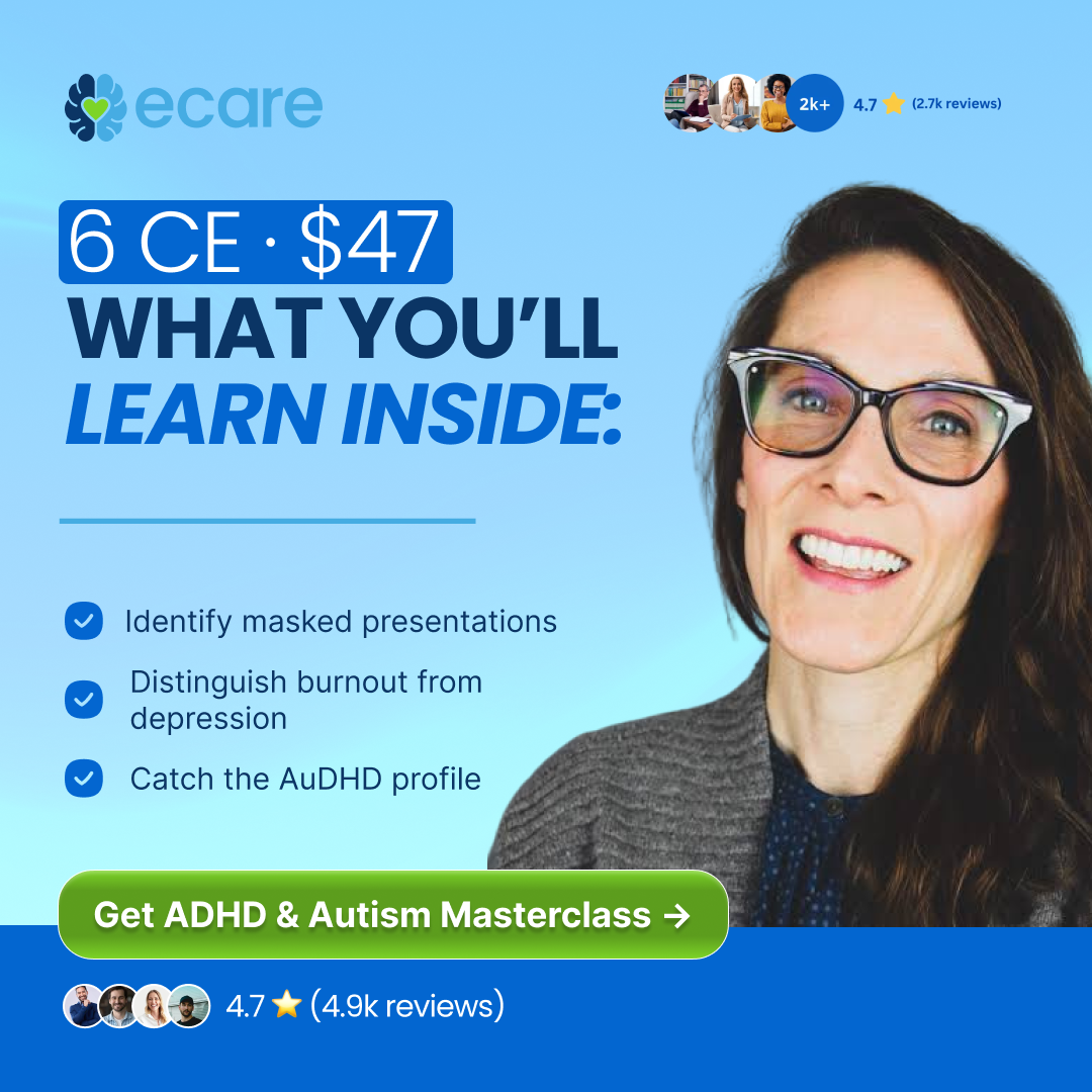 eCare Behavioral Health Institute Facebook ad