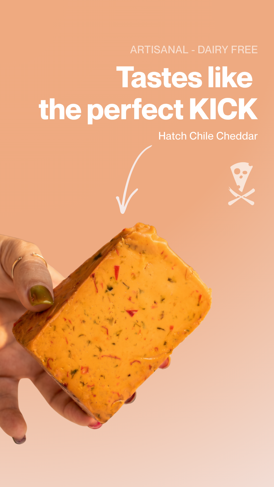 Rebel Cheese Facebook ad