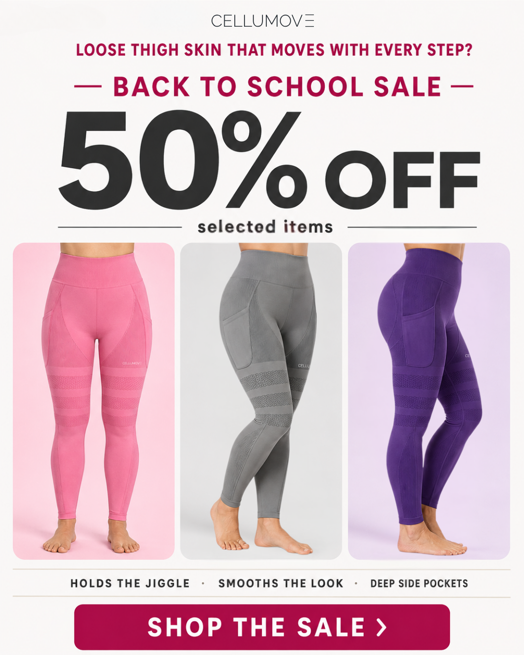 Cellumove Fitwear Facebook ad