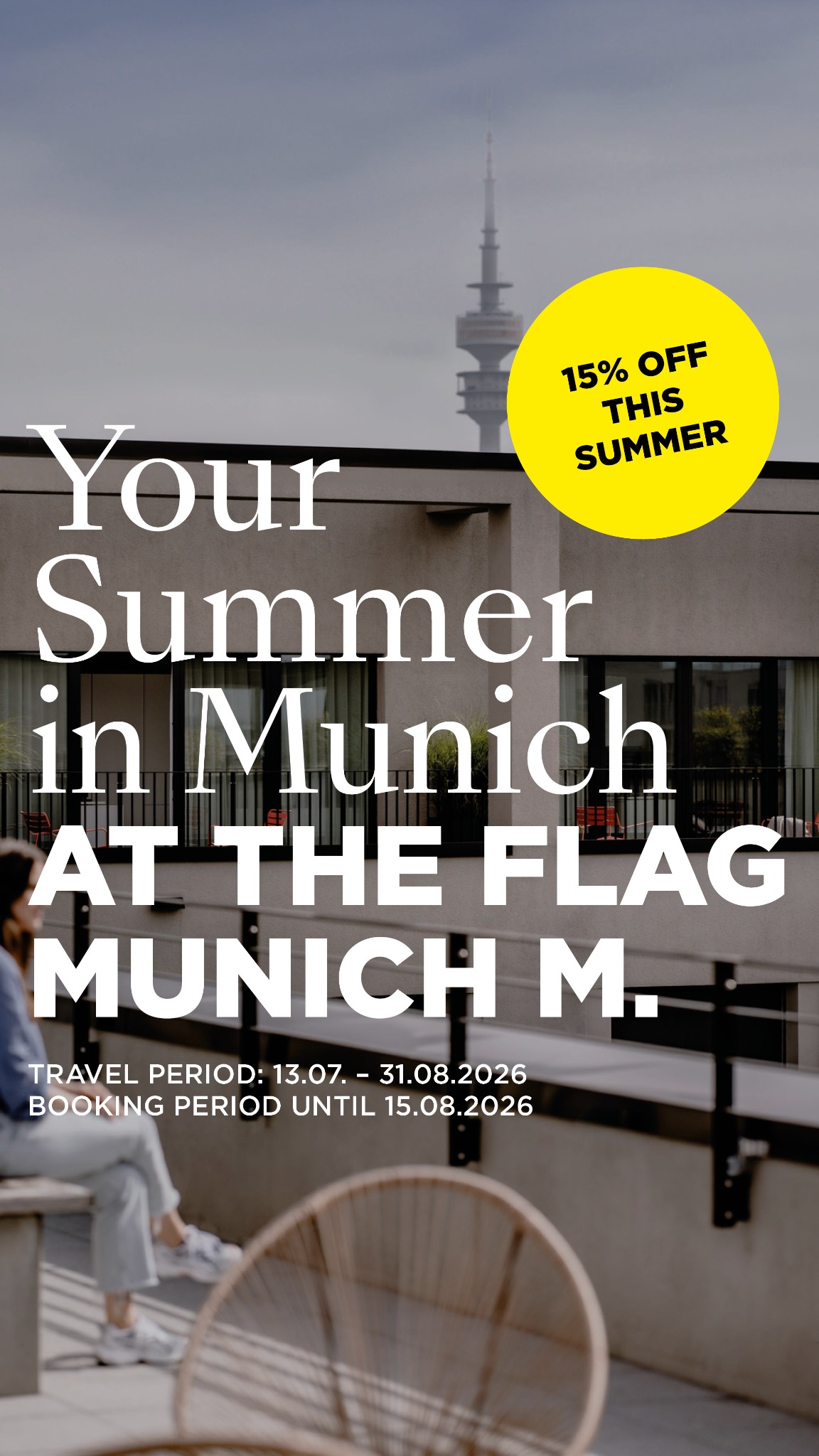The Flag Hotel Facebook ad