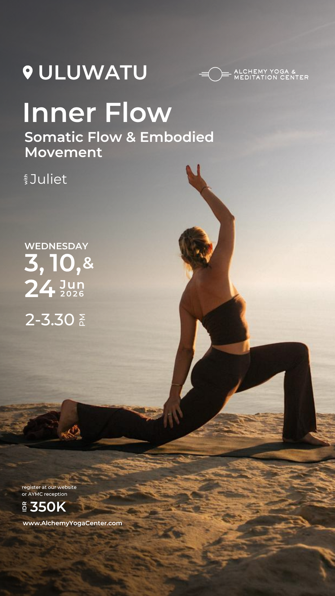 Alchemy Yoga Center Uluwatu Facebook ad