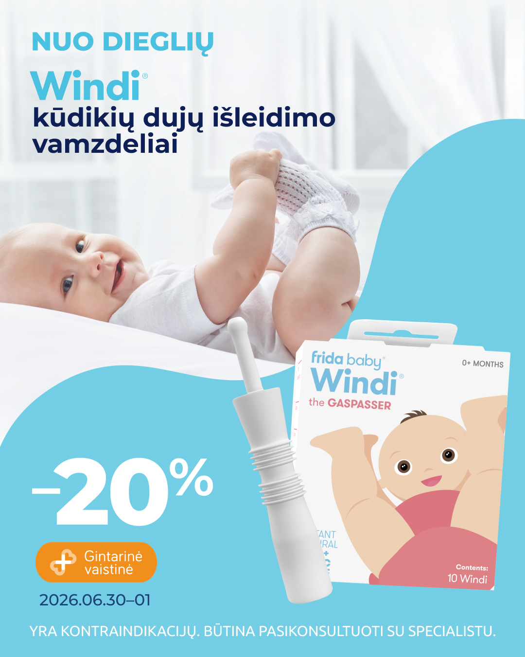 Mažylio vaistinėlė Facebook ad