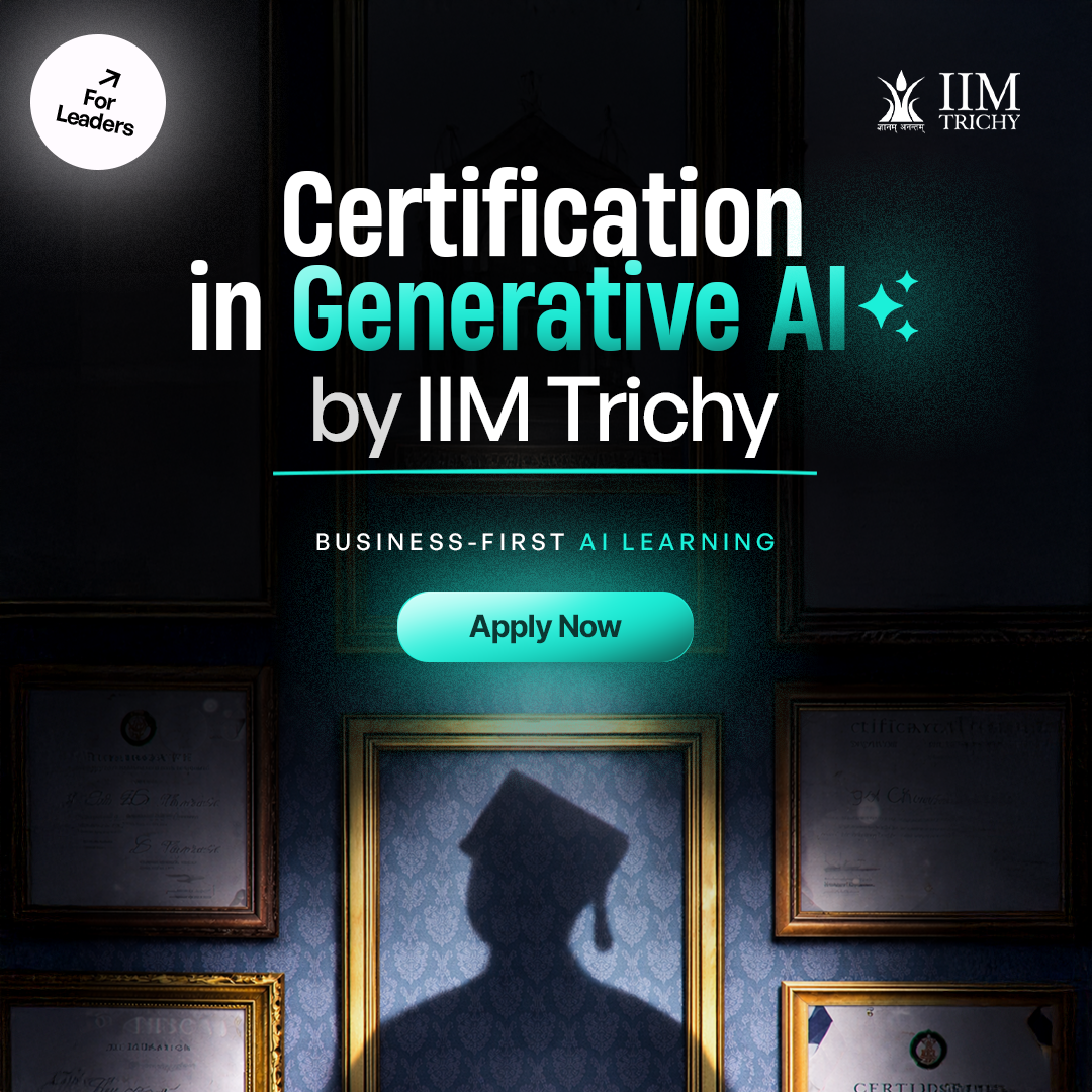 IIM Trichy Facebook ad