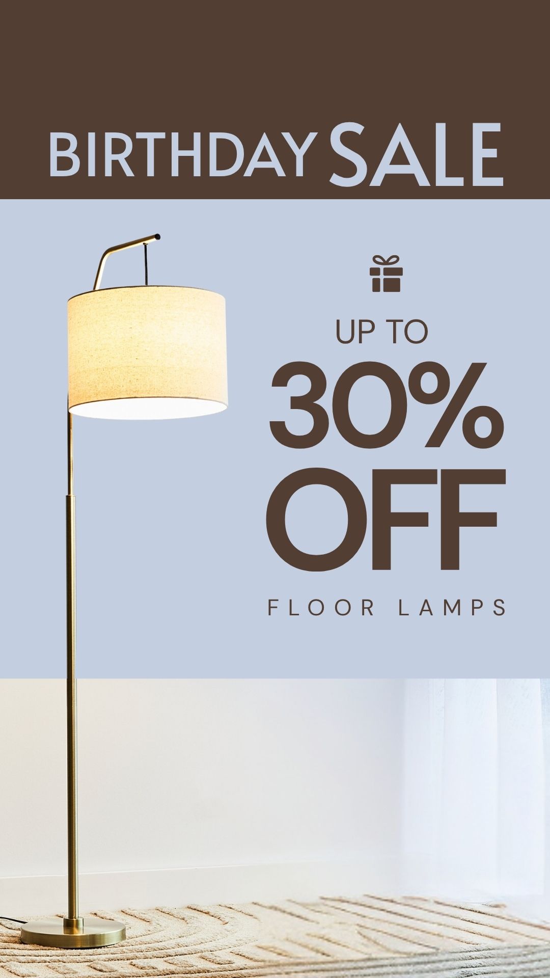 Cooper & Co. Facebook ad: Save up to 30% sitewide